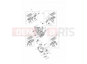 Triumph 2001 TIGER 885i 71699 > 124105 Footrests & Mountings