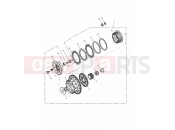 Triumph 2001 TIGER 885i 71699 > 124105 Clutch