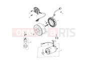 Triumph 2002 TIGER 955i 124106 > 198874 Starter & Alternator