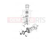 Triumph 2004 TIGER 955i 124106 > 198874 Crankshaft,ConnectingRods Piston