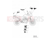 Triumph 2004 TIGER 955i 124106 > 198874 Decals