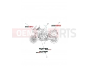 Triumph 2013 TIGER SPORT > 750469 Decals