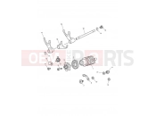 Triumph 2013 TIGER SPORT > 750469 Gear Selectors drum