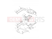 Triumph 2015 TIGER SPORT > 750469 Side Fairings