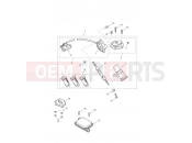Triumph 2015 TIGER SPORT > 750469 Ignition Switch & Lock Set