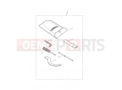 Triumph 2015 TIGER SPORT > 750469 Toolkit & Seat