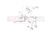 Triumph 2015 TIGER SPORT > 750469 Front Brake Master Cylinder & Ho