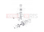Triumph 2016 TIGER SPORT > 750469 Crankshaft,ConnectingRods Piston