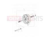 Triumph 2016 TIGER SPORT > 750469 Front Wheel