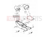Triumph 1998 DAYTONA 595 / 955i Bodywork Side panels