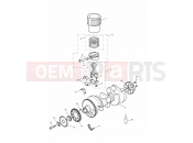 Triumph 1999 DAYTONA 595 / 955i Crankshaft,ConnectingRods Piston