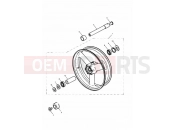 Triumph 1999 DAYTONA 595 / 955i Front Wheel