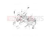 Triumph 2001 DAYTONA 595 / 955i Main Frame & Fittings