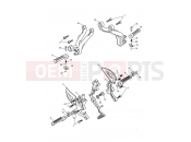 Triumph 2005 DAYTONA 955i 132513 > Footrests & Mountings 186151 >