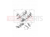 TRIUMPH DAYTONA 750/1000 Rear Footrests & Mountings