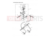 TRIUMPH DAYTONA 750/1000 Front Brake Master Cylinder
