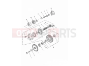 TRIUMPH DAYTONA 750/1000 Alternator/ Starter Drive Gears
