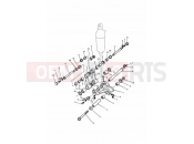 Triumph 1994 DAYTONA1200, 900 & SUPER III Rear Suspension Linkage