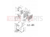 Triumph 1994 DAYTONA1200, 900 & SUPER III Cooling System 3 Cylinder