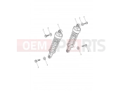 Triumph 2017 STREET CUP Rear Suspension Unit