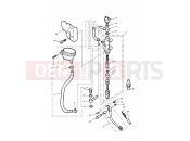 Triumph 1999 LEGEND TT Rear Brake Master Cylinder