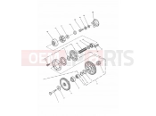 Triumph 2000 LEGEND TT Alternator/Starter Drive Gears