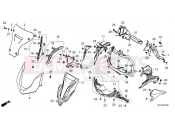 HONDA CRF1100DN Africa Twin DCT 2022 F-43 FRONT COVER