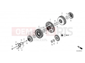 HONDA CRF1100DN Africa Twin DCT 2022 E-8-10 CLUTCH