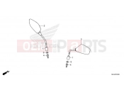HONDA CRF1100DN Africa Twin DCT 2022 F-3 MIRROR