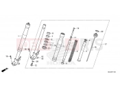 HONDA CRF1100DN Africa Twin DCT 2022 F-11 FRONT FORK