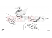 HONDA CRF1100DN Africa Twin DCT 2022 F-7-10 KNUCKLE GUARD