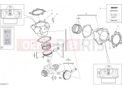 DUCATI Diavel 1260 S CYLINDERS - PISTONS (KOENIG)