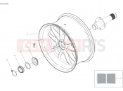 DUCATI Diavel 1260 S REAR WHEEL [XCO:BYG]