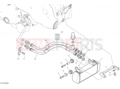 DUCATI Hypermotard 950 SP OIL COOLER