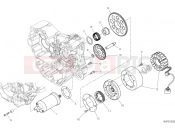 DUCATI 2022 Hypermotard 950 RVE ELECTRIC STARTING AND IGNITION