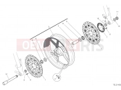DUCATI 2022 Hypermotard 950 RVE FRONT WHEEL
