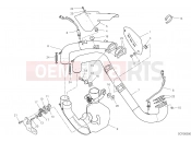 DUCATI 2022 Hypermotard 950 RVE EXHAUST MANIFOLD [XST:AUS]