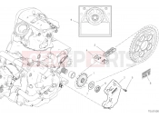 DUCATI Hypermotard 950 FRONT SPROCKET - CHAIN