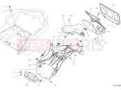 DUCATI Multistrada V2 S Travel PLATE HOLDER [XST:JAP]