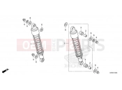 HONDA Z125 MONKEY (Z125MAN) 2022 F-33 REAR CUSHION