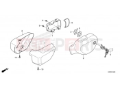 HONDA Z125 MONKEY (Z125MAN) 2022 F-24 SIDE OUTER COVER