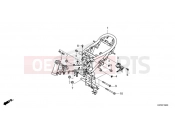HONDA Z125 MONKEY (Z125MAN) 2022 F-39 FRAME BODY
