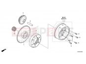 HONDA Z125 MONKEY (Z125MAN) 2022 E-9 STARTING CLUTCH