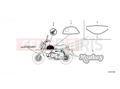 HONDA Z125 MONKEY (Z125MAN) 2022 F-50 MARK & STRIPE