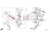 HONDA Z125 MONKEY (Z125MAN) 2022 F-5-10 FRONT BRAKE MASTER CYLINDER