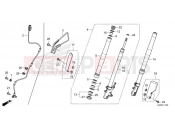 HONDA Z125 MONKEY (Z125MAN) 2022 F-11 FRONT FORK