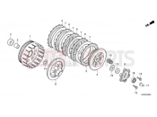 HONDA Z125 MONKEY (Z125MAN) 2022 E-8 CLUTCH