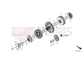 HONDA NT1100 DCT (NT1100DN) 2022 E-8-10 CLUTCH  NT1100D