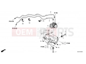 HONDA NT1100 DCT (NT1100DN) 2022 F-5-20 ABS MODULATOR & BRAKE PIPE