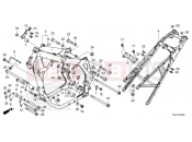 HONDA NT1100 DCT (NT1100DN) 2022 F-39 FRAME BODY
